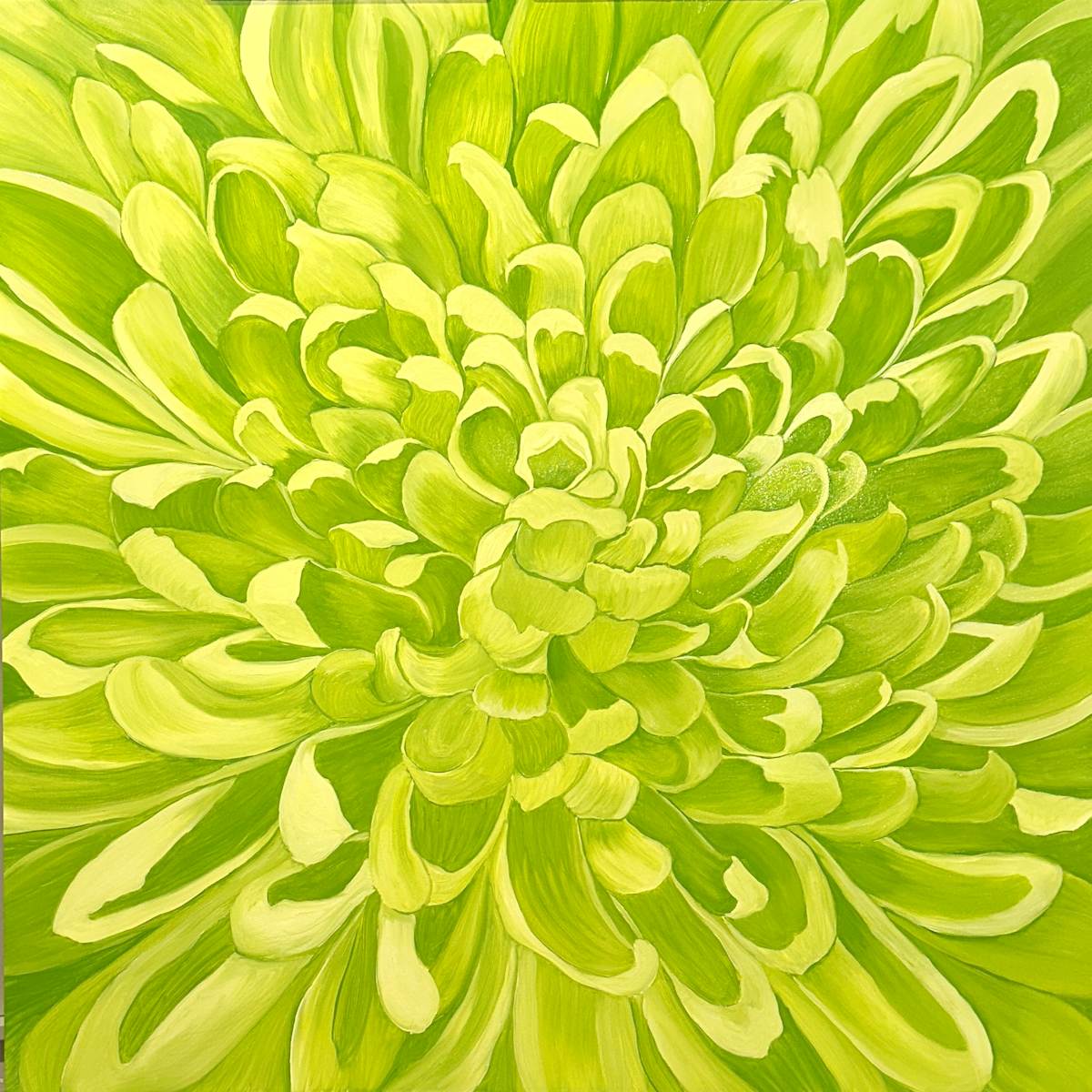 Green Mum by Margaret Galvin Johnson, Image 1.