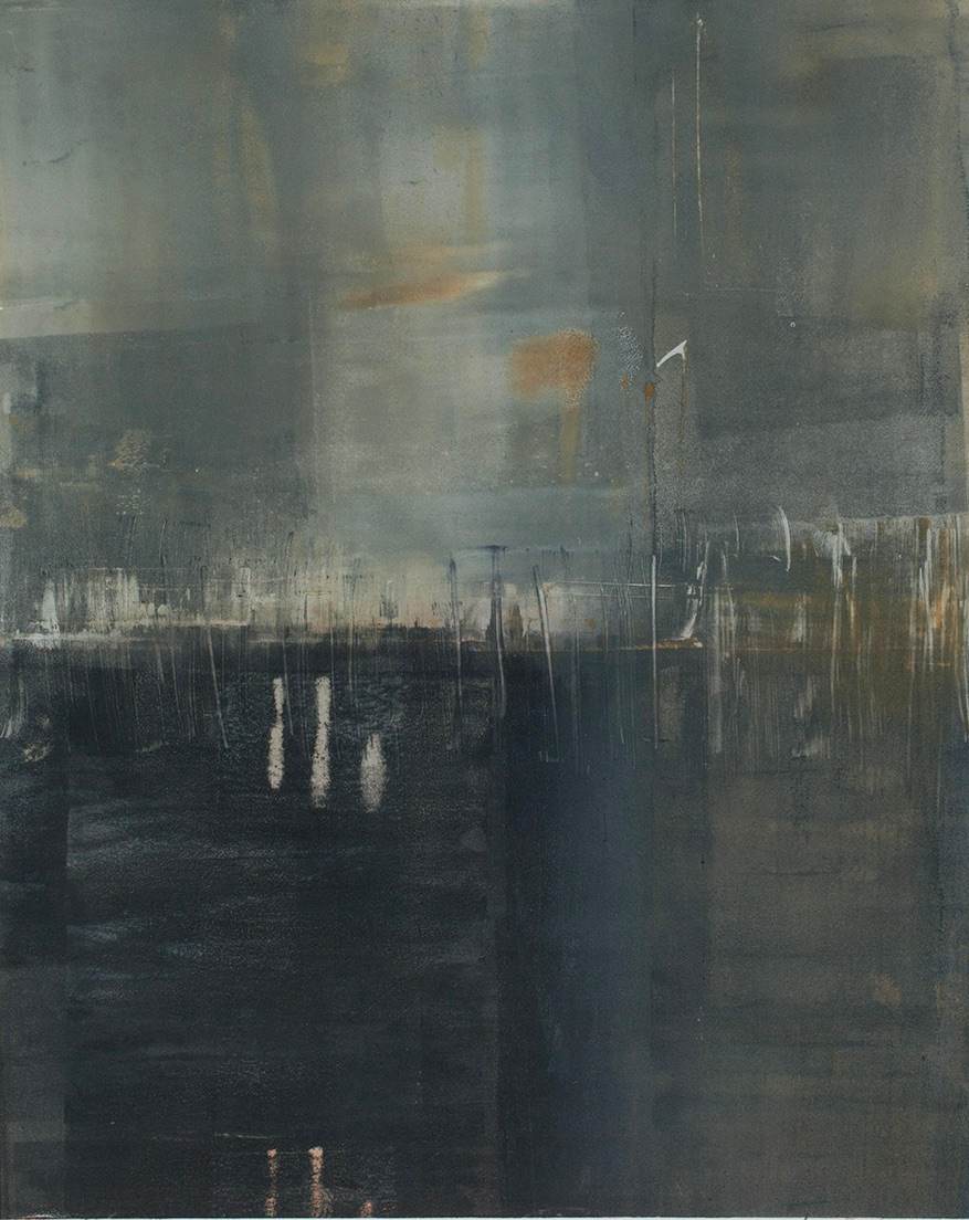 The Fence IX by Margaret Galvin Johnson 