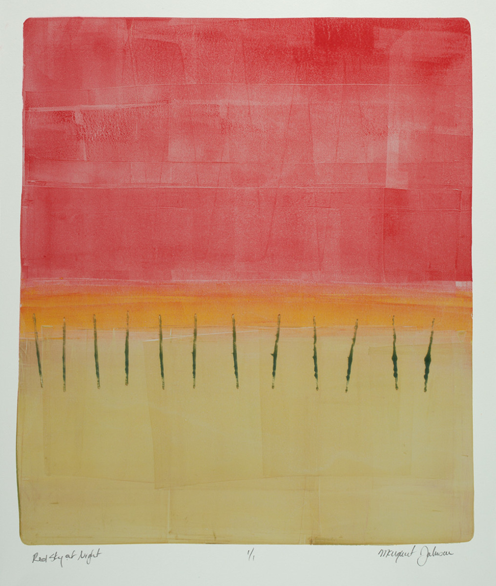 Red Sky At Night by Margaret Galvin Johnson 