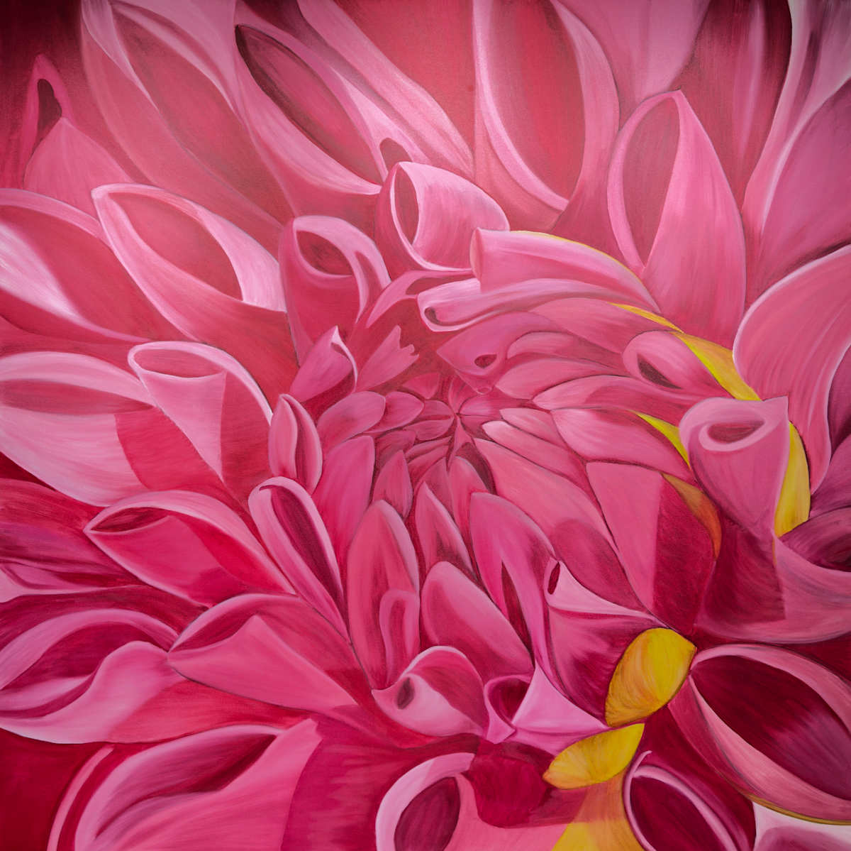 Magenta Dahlia by Margaret Galvin Johnson, Image 1.