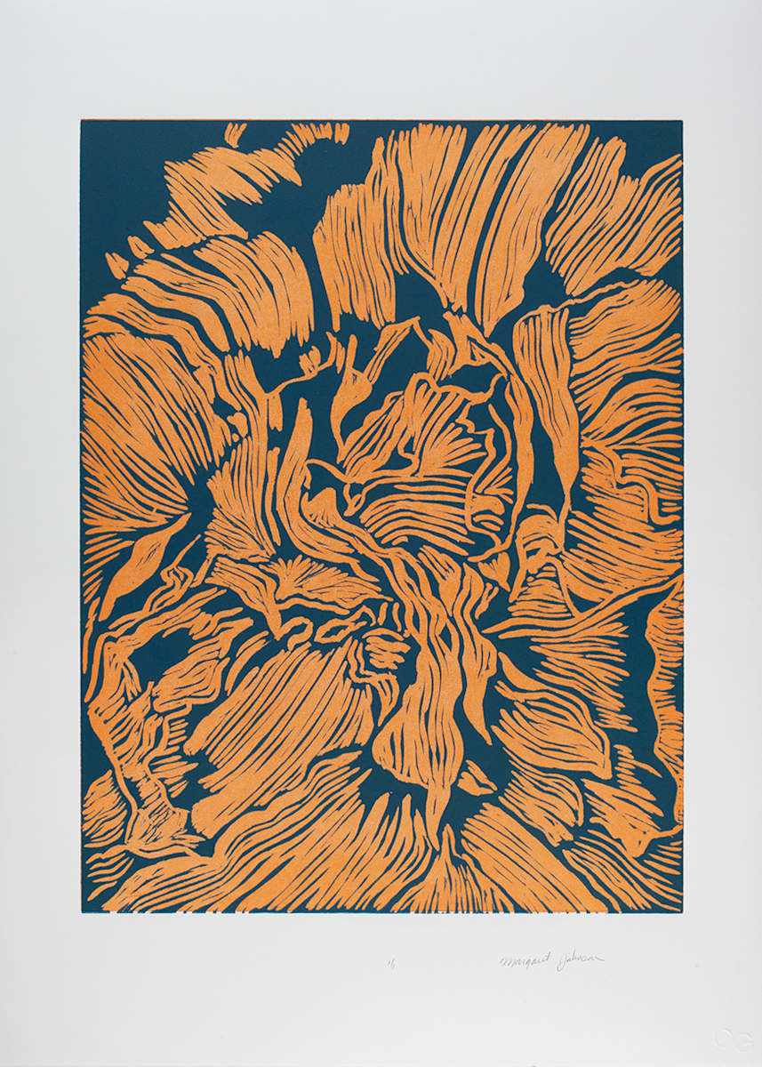Peony IV by Margaret Galvin Johnson 