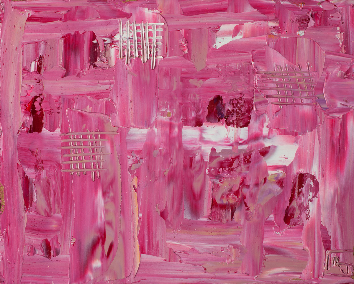 Painting With Pink by Margaret Galvin Johnson 