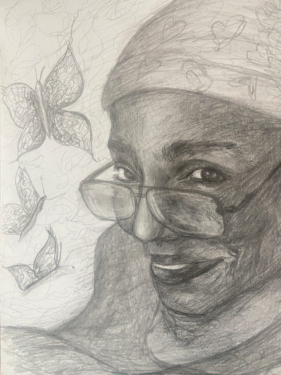 Katrina (Commissioned Remembrance Portrait) by Nicole Sylvia Javorsky 