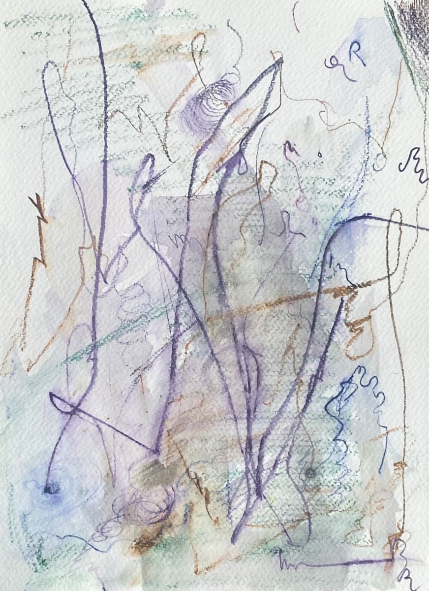 Time ripples, vibrates, echoes, flowing anyway, anyway by Nicole Sylvia Javorsky 