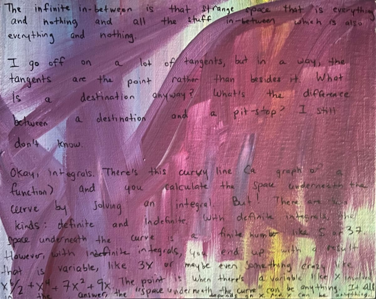 The Infinite In-Between by Nicole Sylvia Javorsky, Image 1.