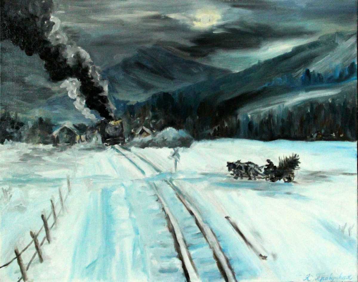Winter Landscape by Katerina Pravda, Image 1.