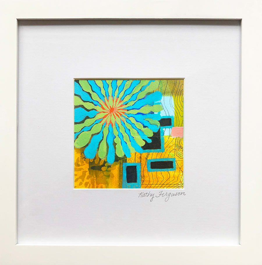 Topo by Kathy Ferguson  Image: Framed and Matted behind glass