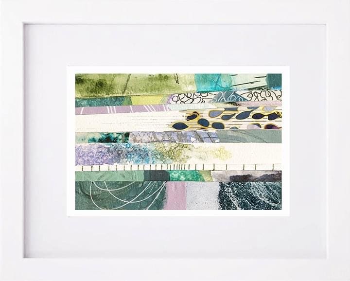 Ocean Hues One by Kathy Ferguson 