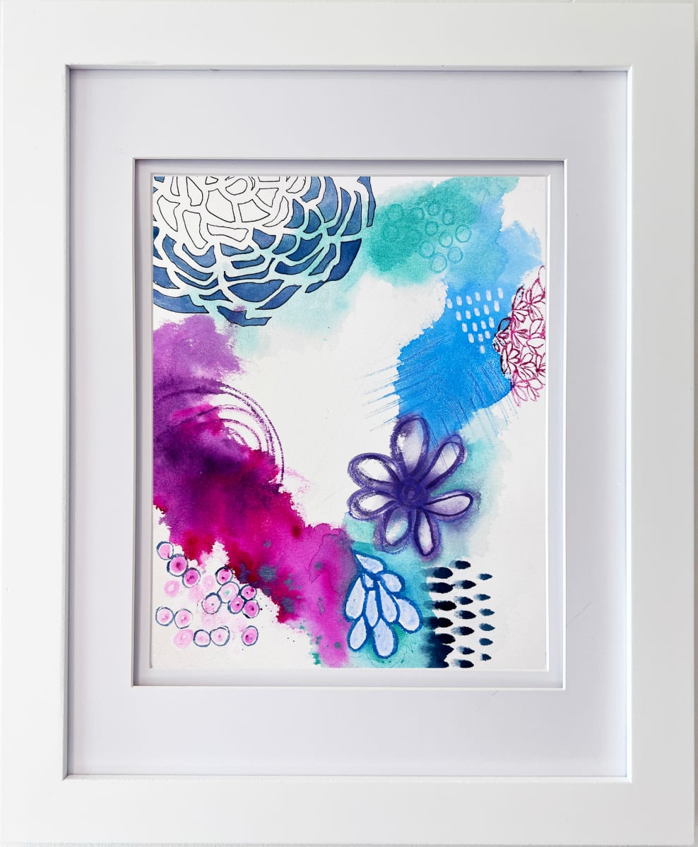 Chromascapes - Triangle by Kathy Ferguson  Image: Framed Artwork