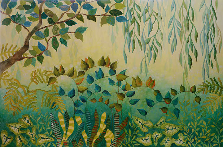 Florida Garden by Kathy Ferguson 