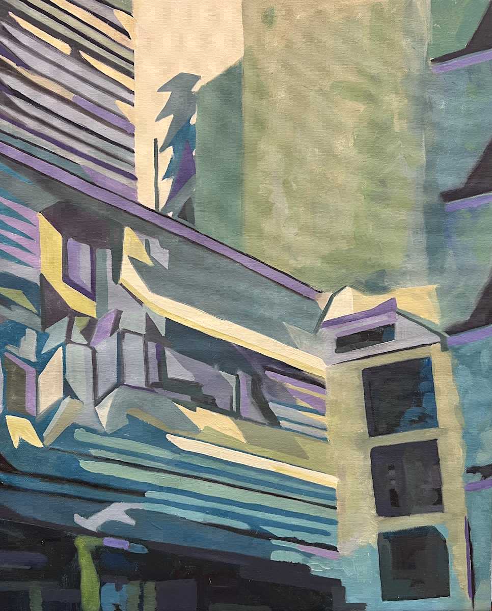 New School Blue by Kathy Ferguson, Image 1.