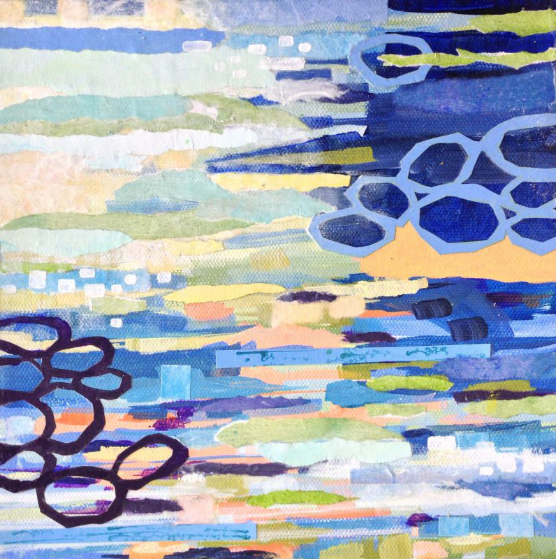 Linked Loops, Cool by Kathy Ferguson 