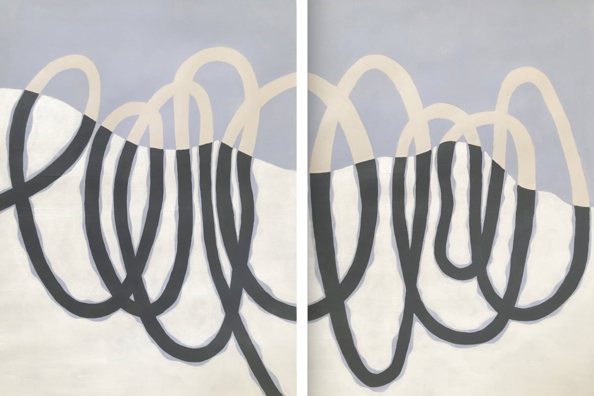 Loops - Diptych  Image: Loops - Diptych