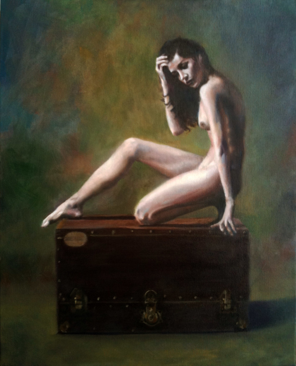 Nude on Chest by Kathy Ferguson 