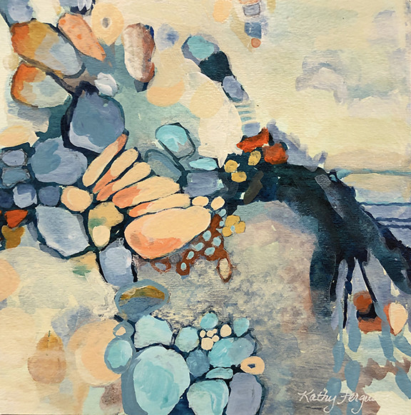 Pebble Beach by Kathy Ferguson 