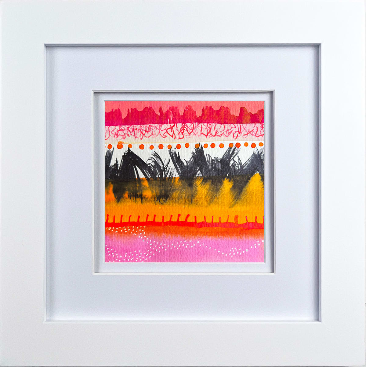 Stripes Six by Kathy Ferguson  Image: Framed Artwork