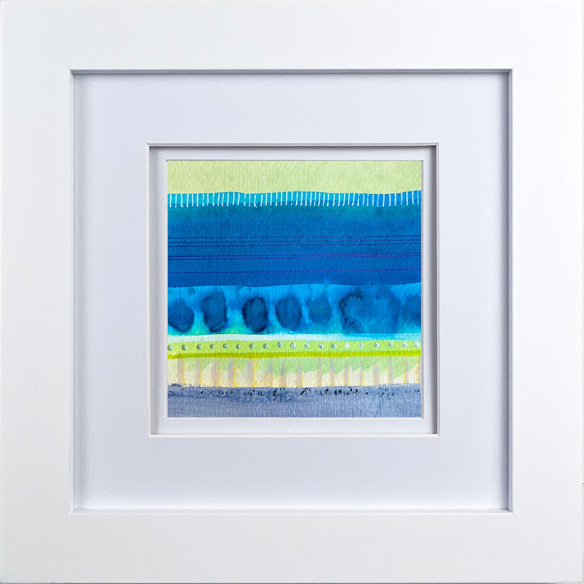 Stripes Ten by Kathy Ferguson  Image: Framed Artwork