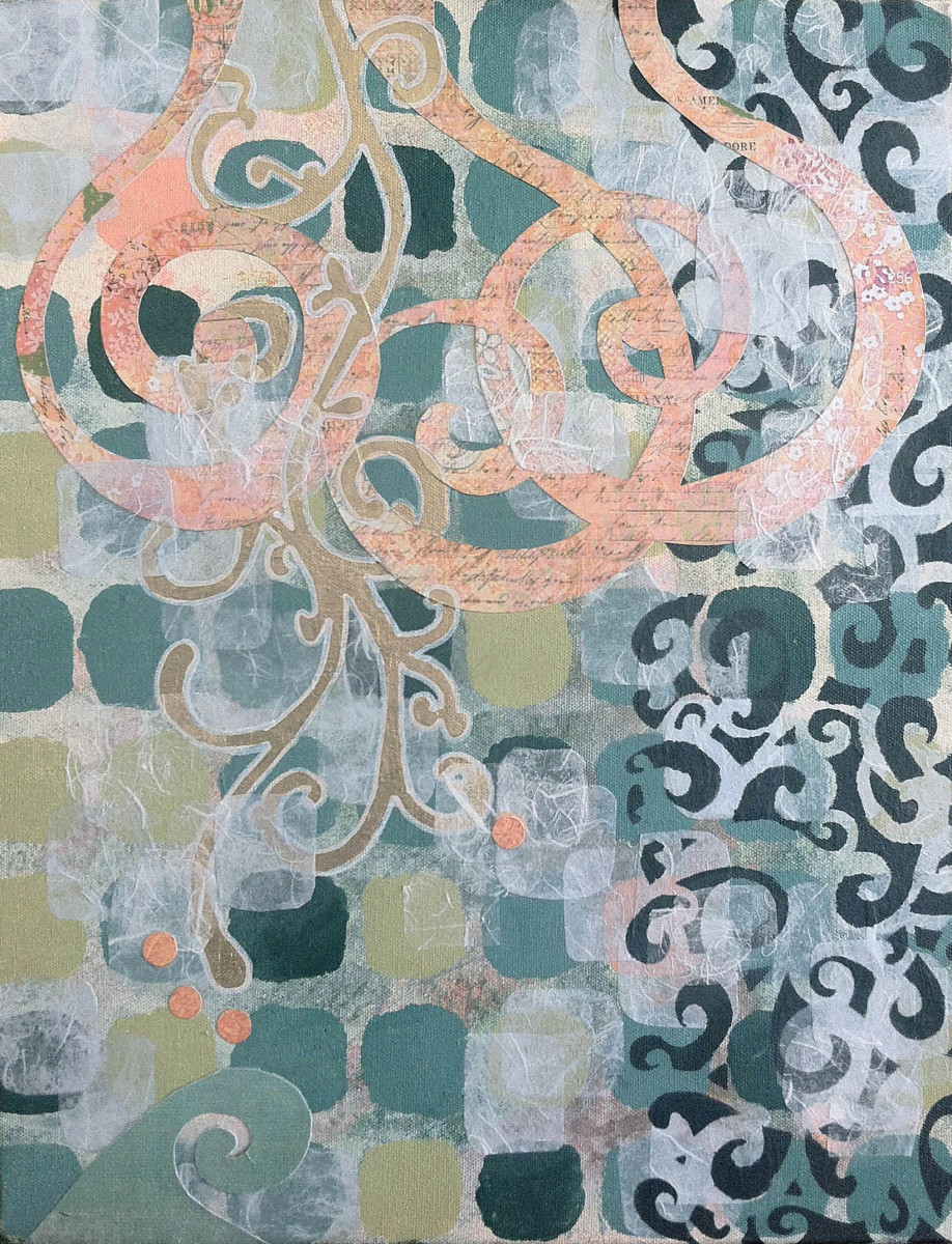 Swirls Downward by Kathy Ferguson, Image 1.