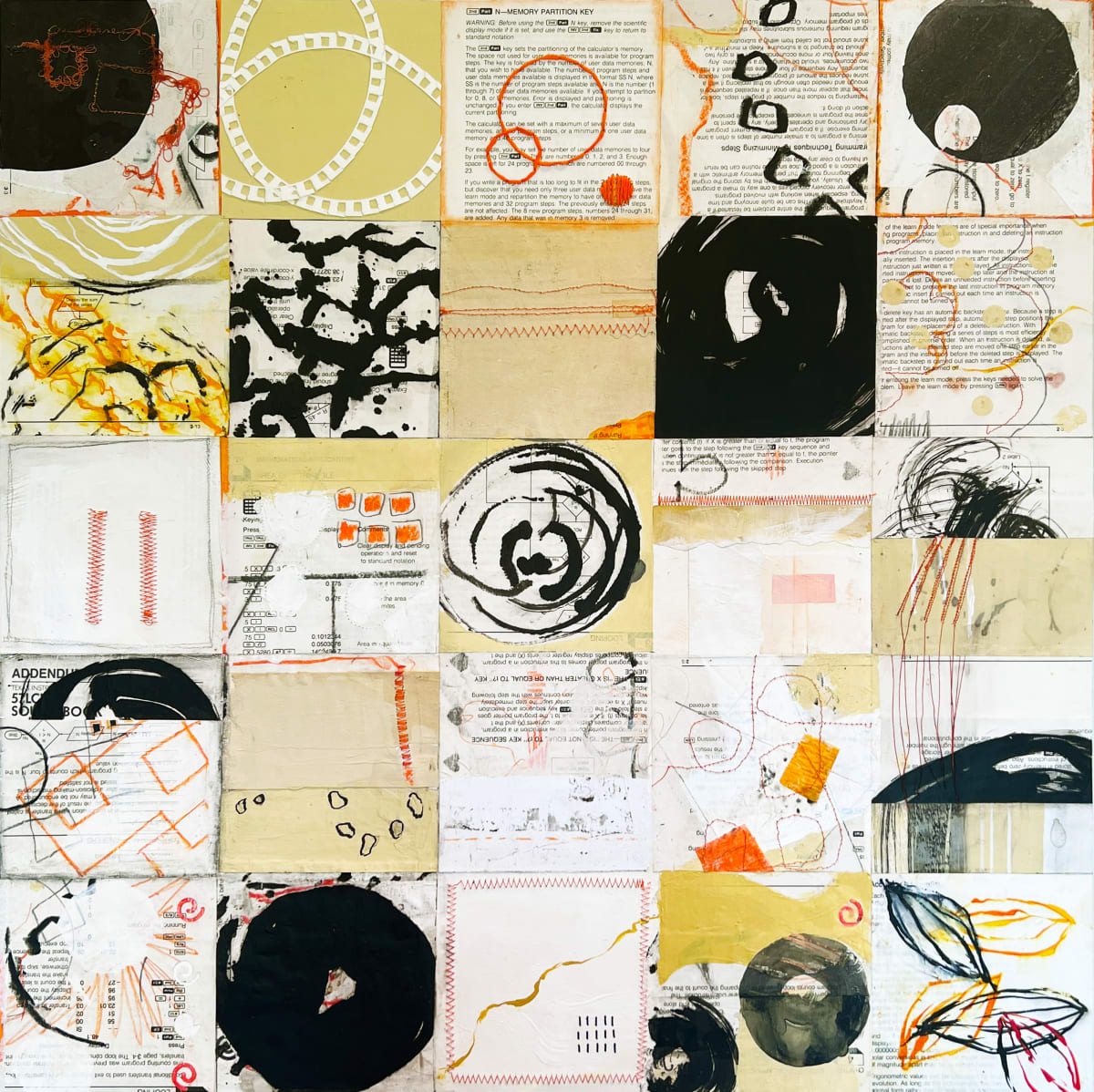 TI 57, Subtraction by Kathy Ferguson  Image: Subtraction full image