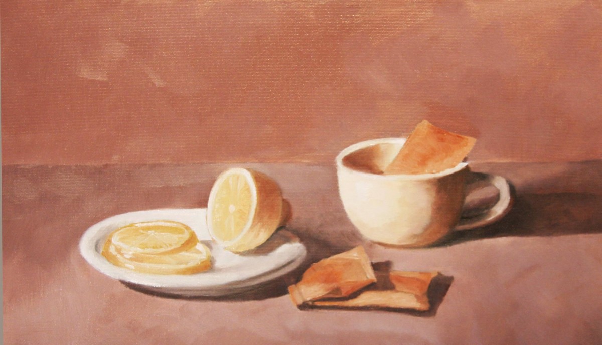 Tea with Lemon by Kathy Ferguson 