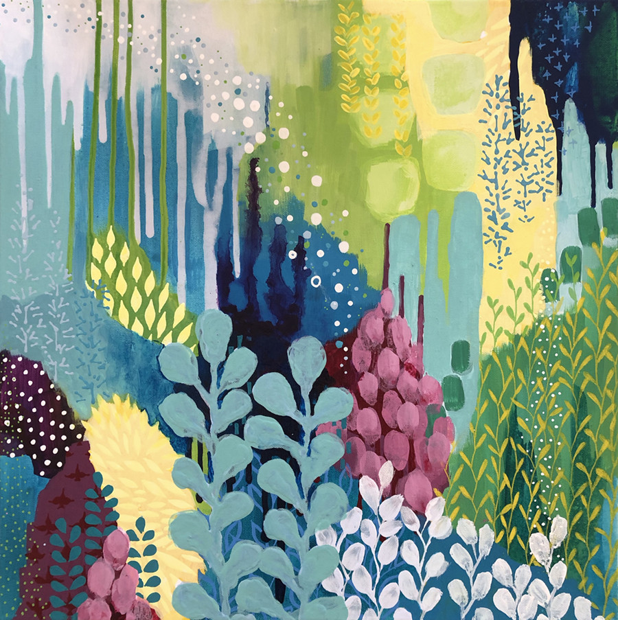 Jewel Forest Two by Kathy Ferguson 
