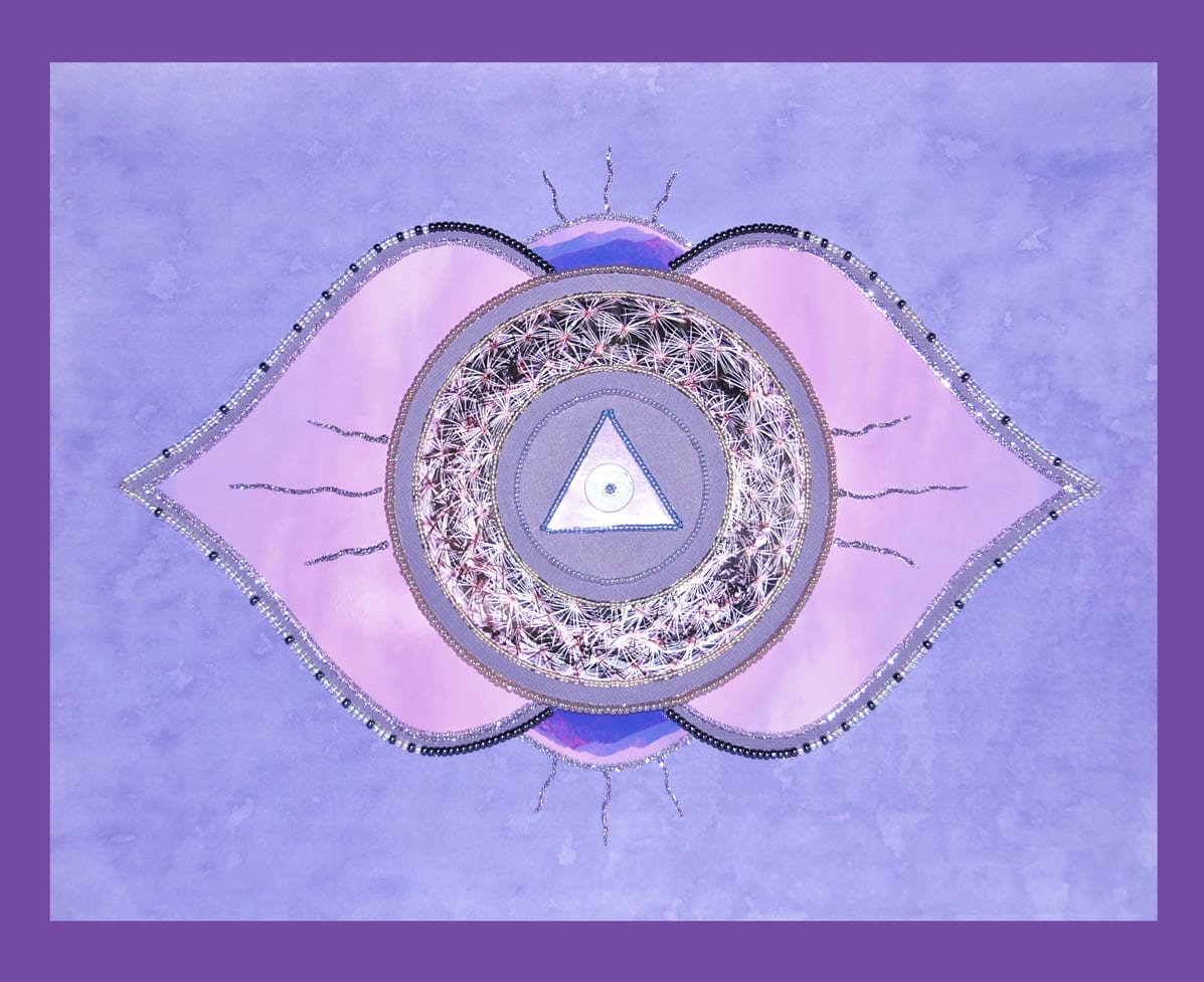 Chakra 6 - Ajna = 3rd Eye by Debbie Mathew 