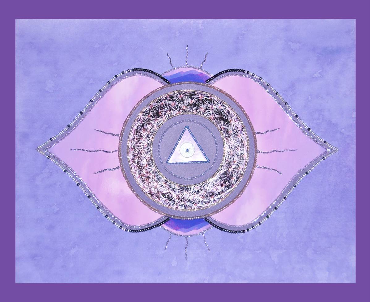 Chakra 6 - Ajna = 3rd Eye by Debbie Mathew, Image 1.
