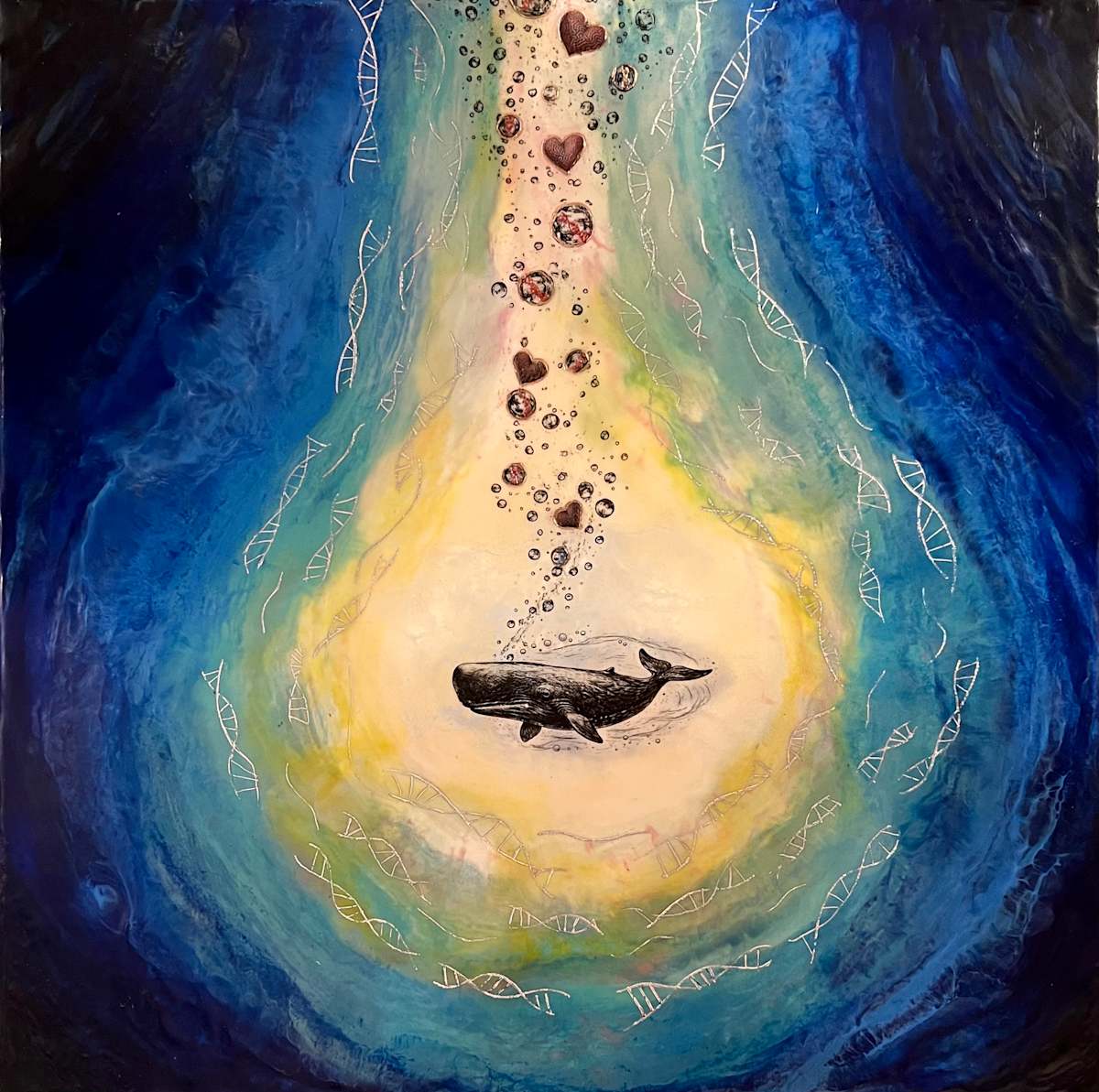 Bubbling Up by Debbie Mathew, Image 1.