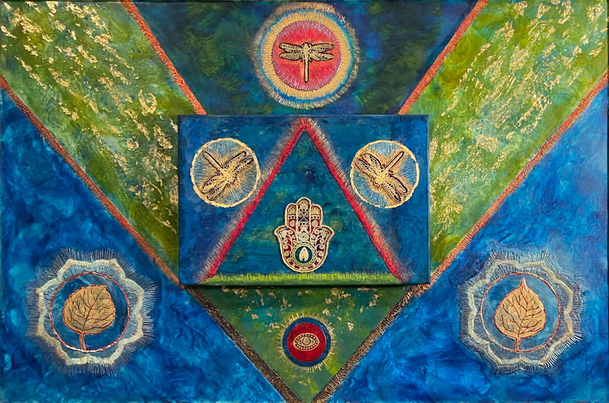 Elemental Triangulation by Debbie Mathew, Image 1.