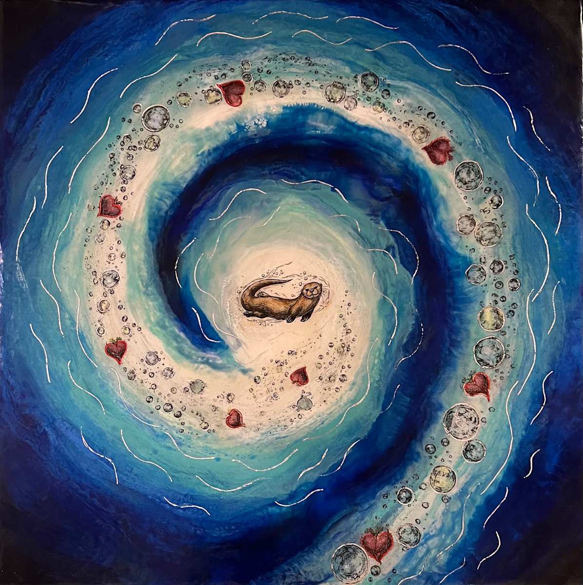 Joy Spiral by Debbie Mathew, Image 1.