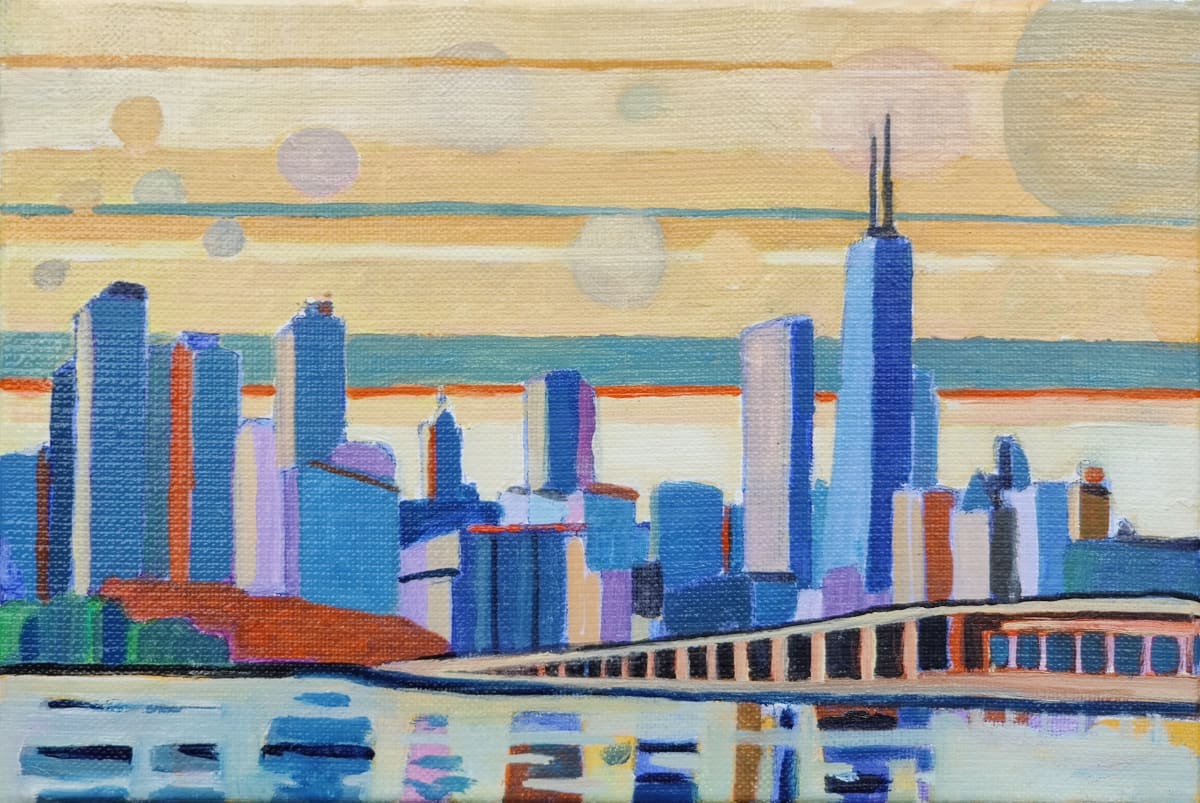 Chicago Reflections by Twose David 