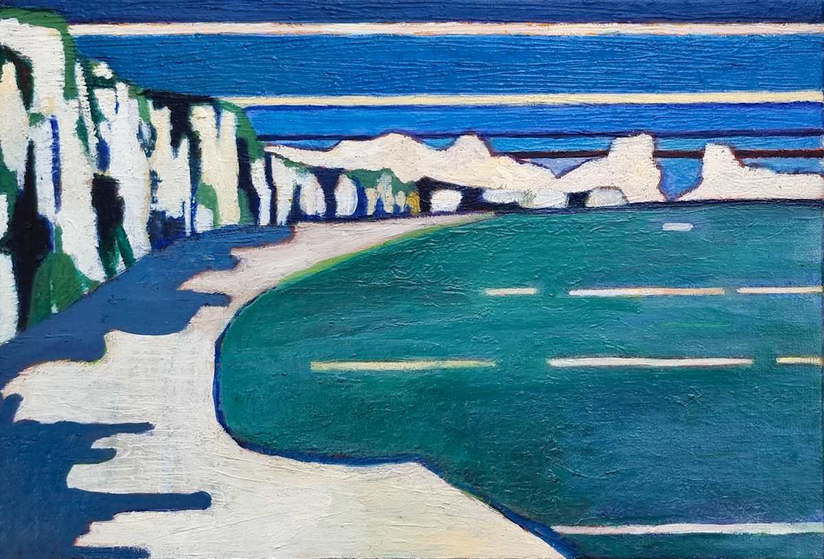 Falaises normandes #2 by Twose David 