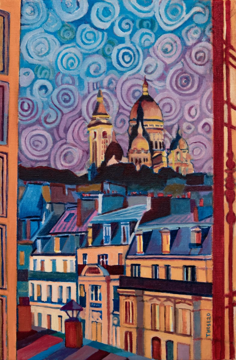 Fenêtre sur Montmartre by Twose David 