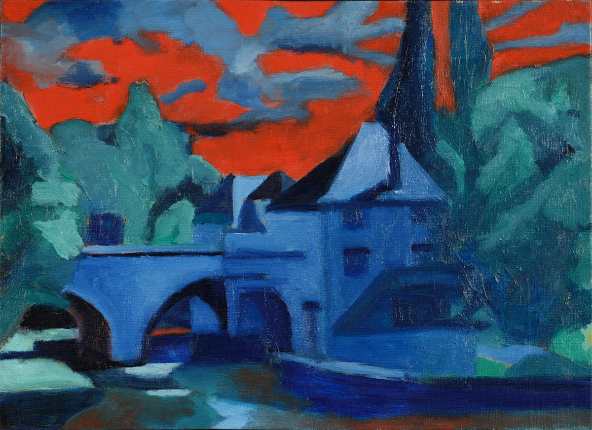 Moret-sur-Loing by Twose David 