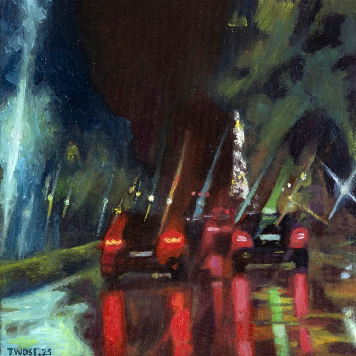 Ébloui par la nuit by Twose David 