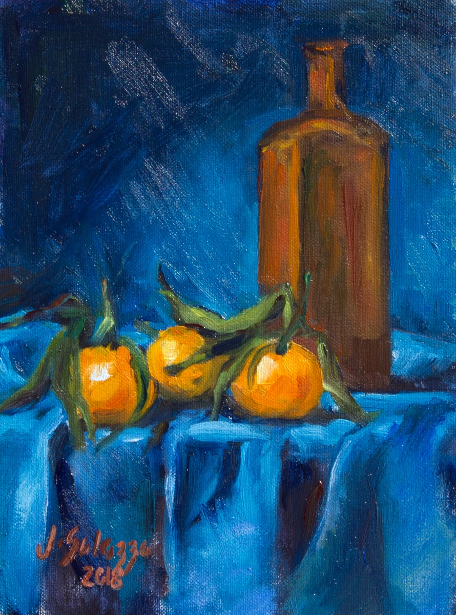 TANGERINES by Julia Solazzo Art  Image: Sold