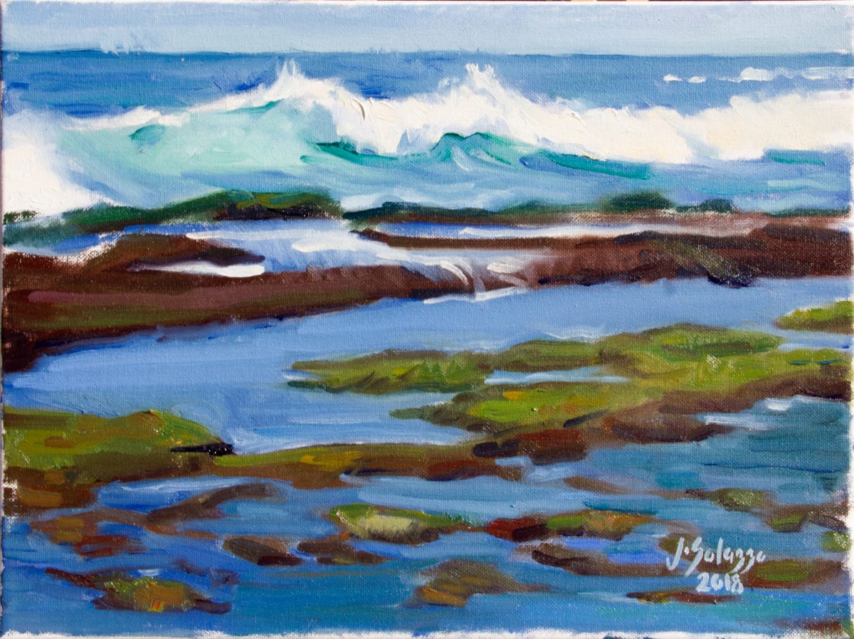 WINDANSEA LOW TIDE by Julia Solazzo Art 