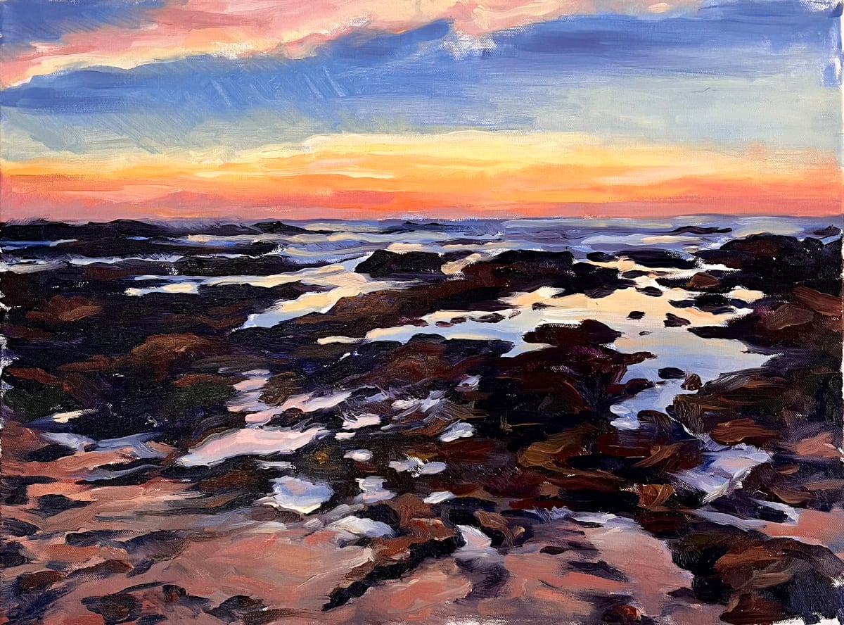 TAMARINDO SUNSET by Julia Solazzo Art 