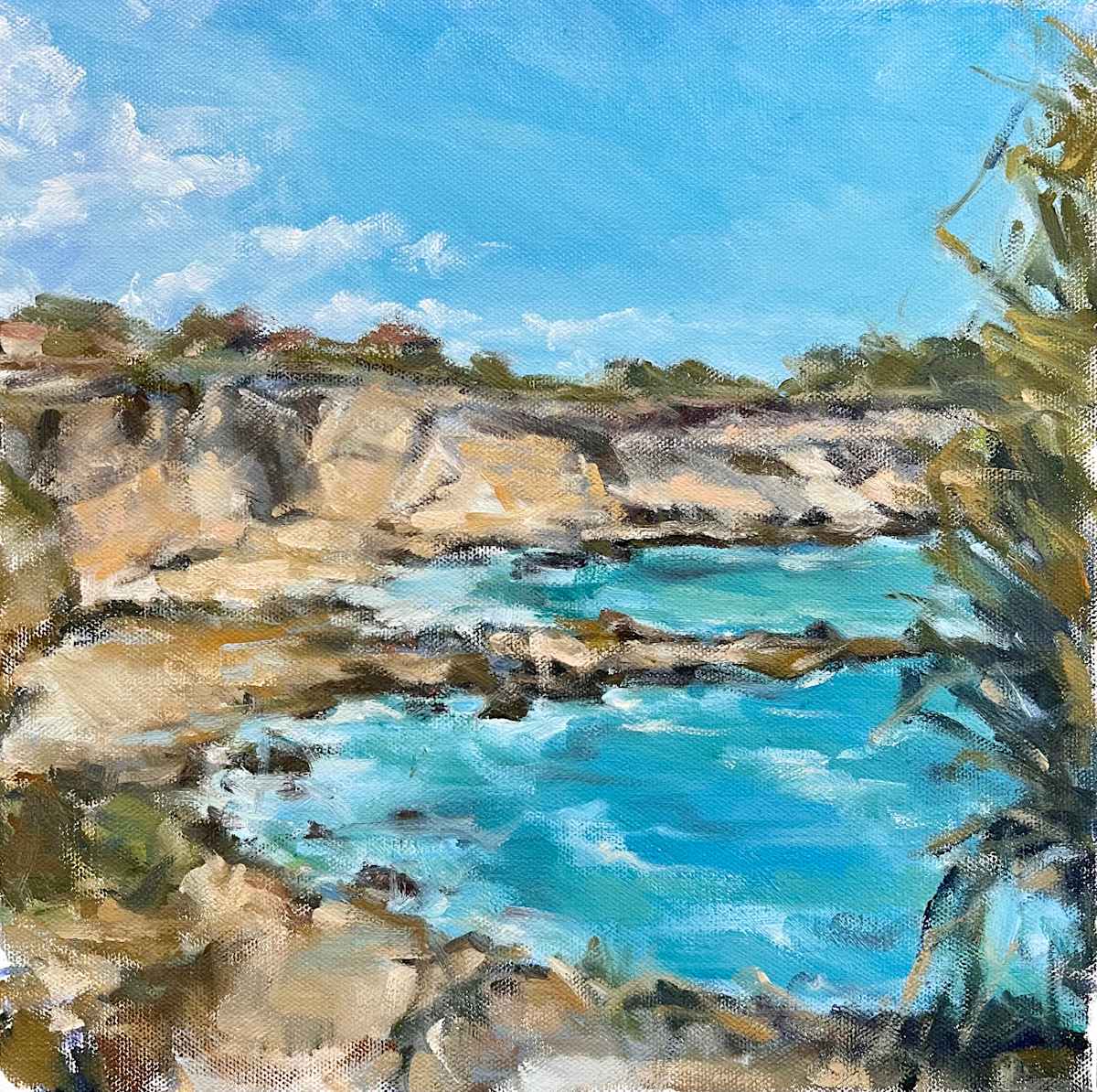 COSTAL SERENITY by Julia Solazzo Art 