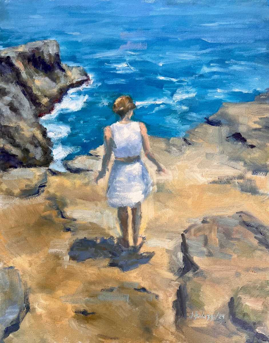 SEASIDE WANDERER by Julia Solazzo Art 