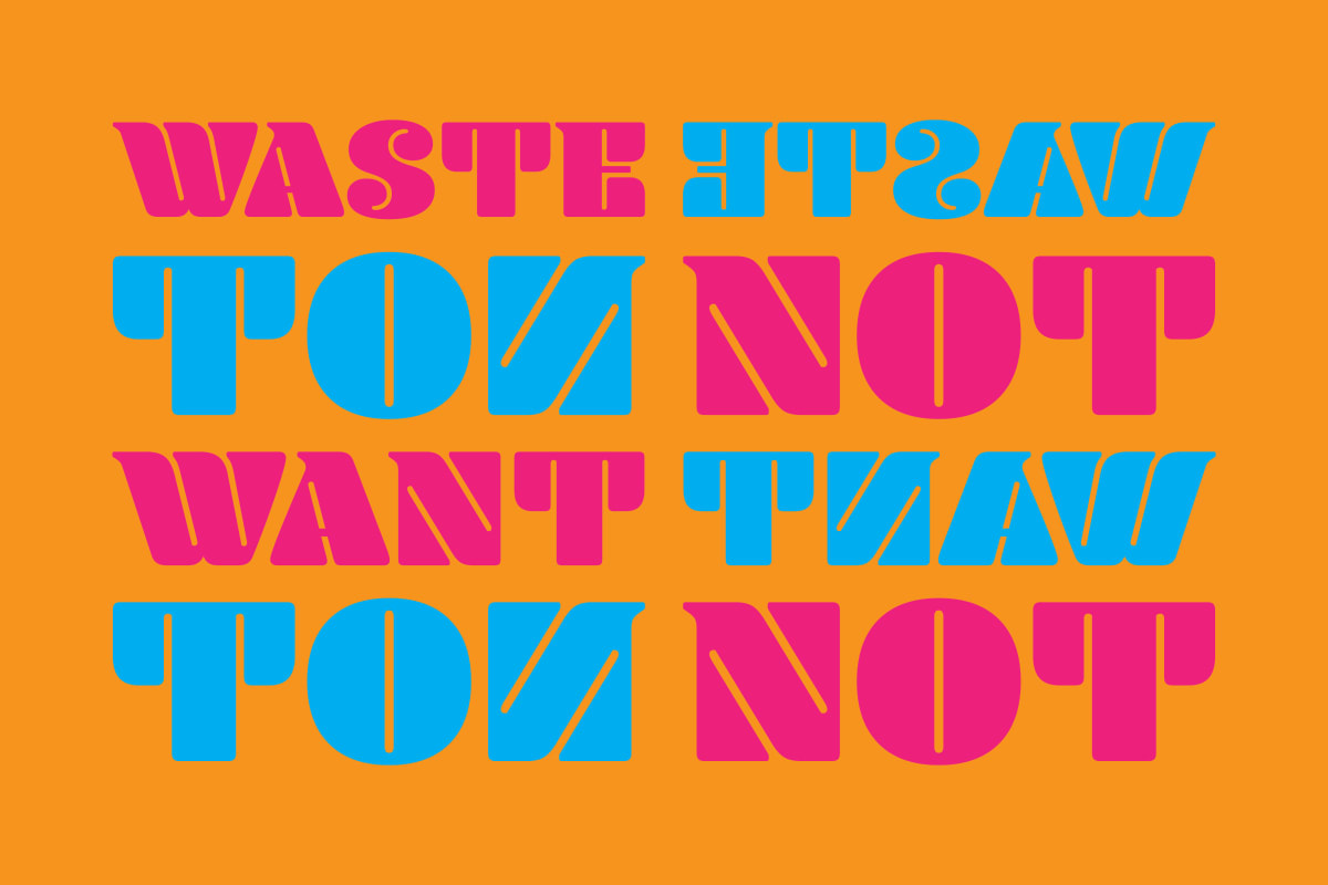 Waste Not, Want Not // Orange 1/10 by Studio Cedarleaf