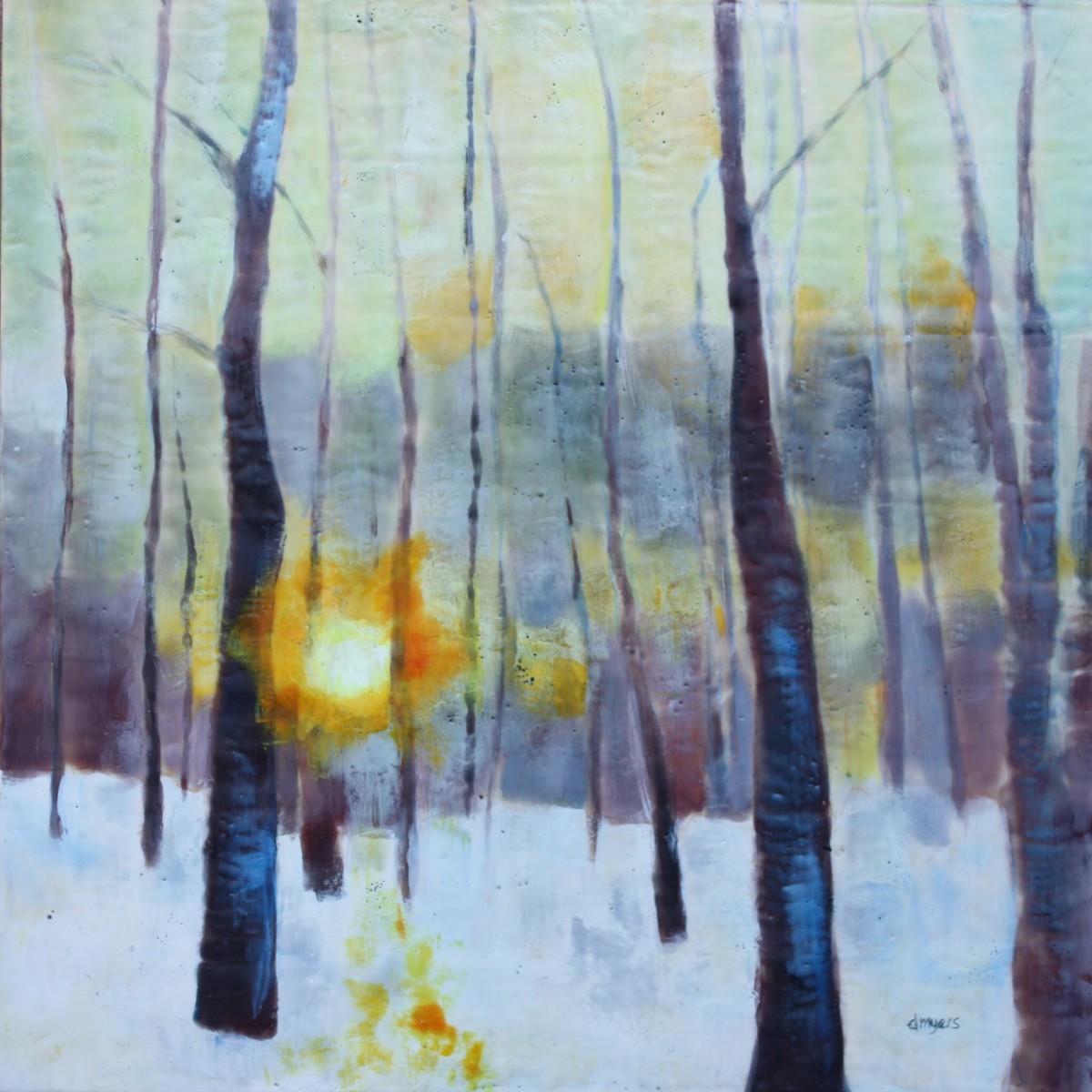 Winters Glow, Eventide  by Darla Myers 