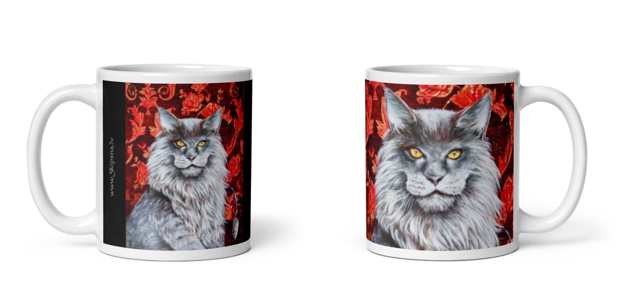 Coffe/Tee Mug Nr.6 Mr. Moon by Kristine Skipsna 