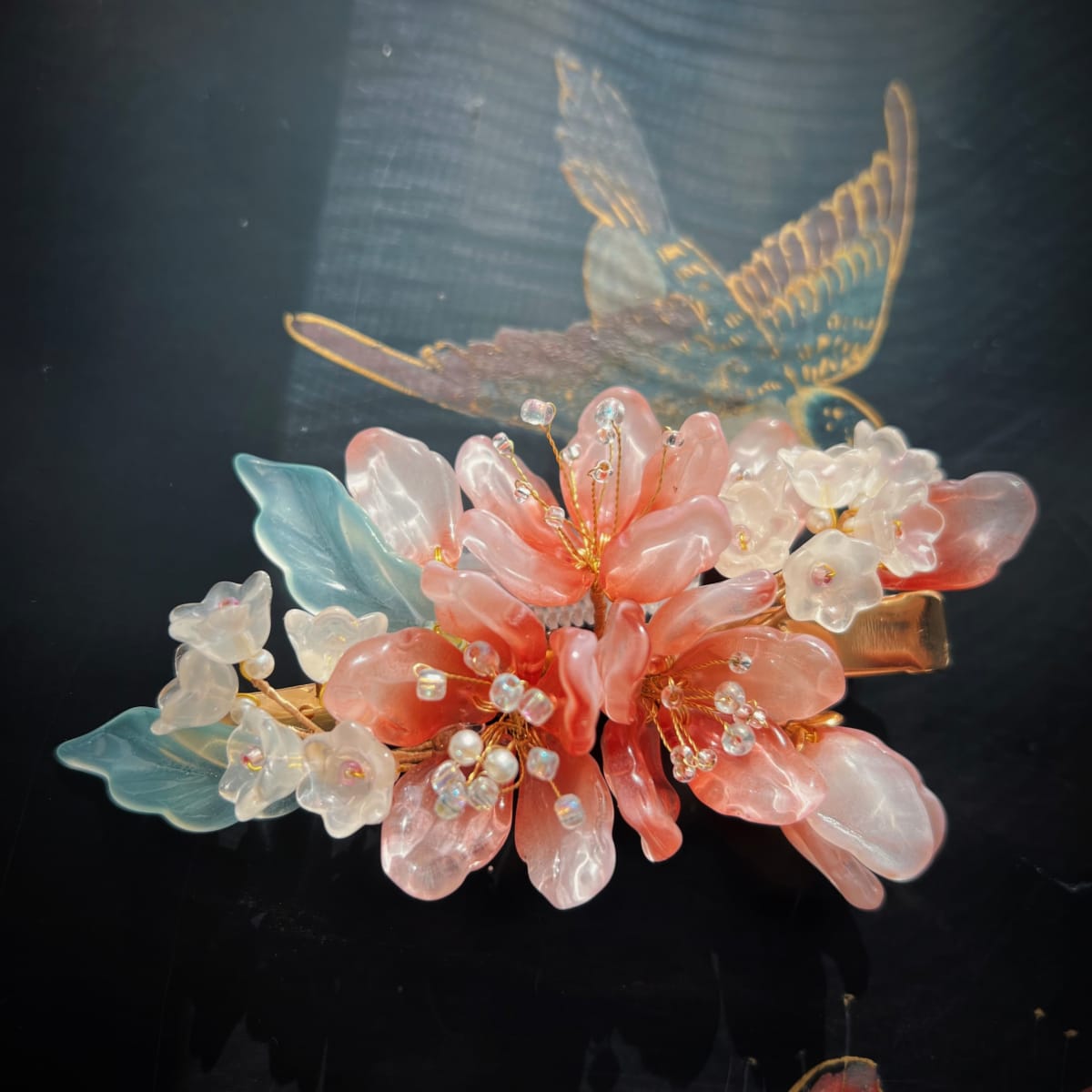 April Rain Hair Clip by Aodunne Uriankhai 