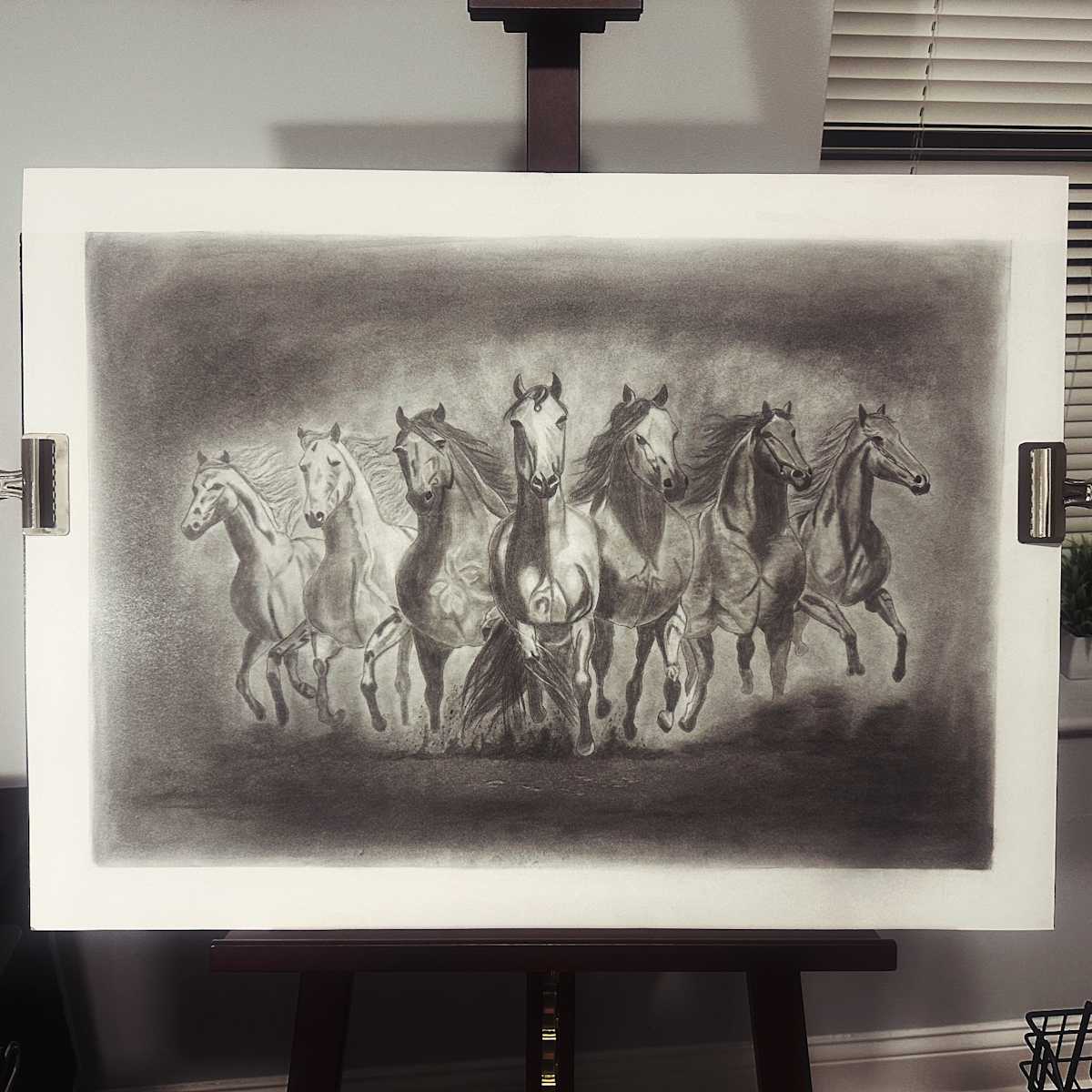 7 Horses by Dian Ekowati 
