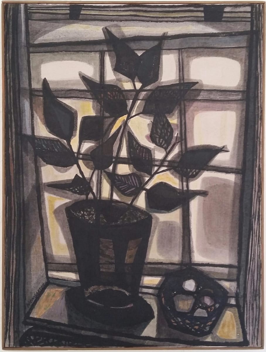Window and Plant by Hilde Weingarten 