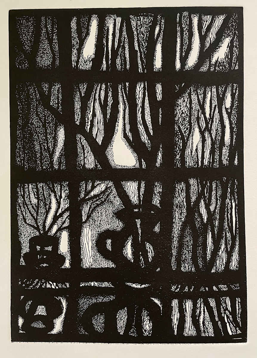 Vase and Window by Hilde Weingarten, Image 1.