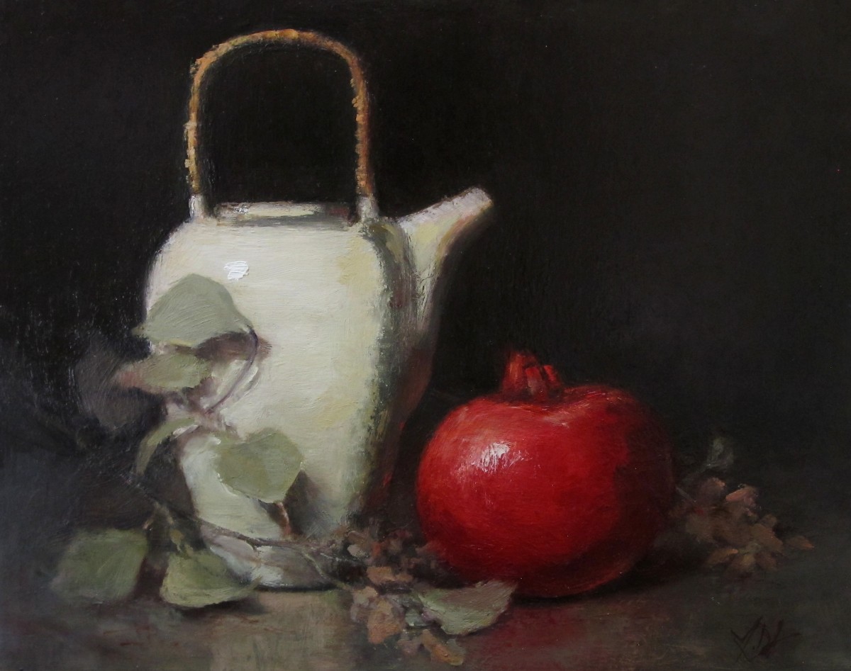 Pomegranate Tea by Lamya Deeb 