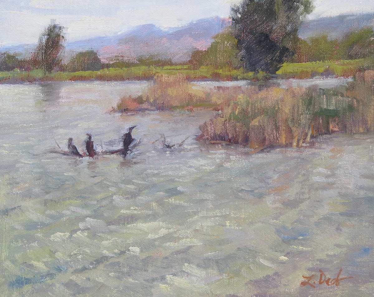 Cormorant Breeze by Lamya Deeb, Image 1.