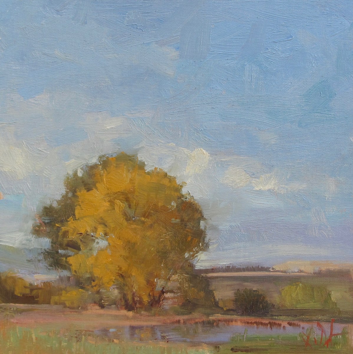 A Golden Day by Lamya Deeb, Image 1.